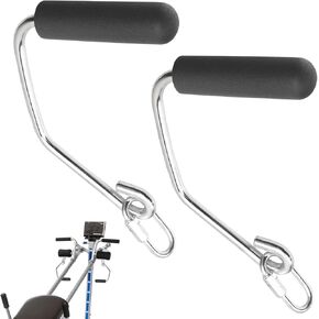 Open Ended Chrome Grip Handles for Total Gym Home Workout Machines丨Gym Exercise Handles for Supra, Electra, FIT