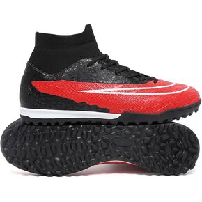 Mens Soccer Cleats Womens Football Cleats Indoor Soccer Shoes for Big Boy TF