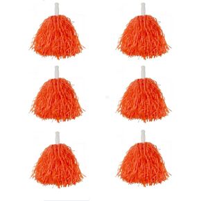 12 Pcs Pom Poms Cheerleading Metal Foil Green Pom Poms Cheerleading with Plastic Handles Green Pom Poms for Cheering in Sports Meet Competition Fields and Other Festive Occasions, 30 Grams
