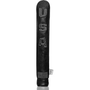 barudan golf Alignment Stick Cover (Blue, White,Black,Red,) (Black)