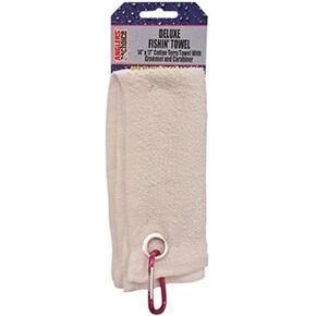 Angler's Choice Deluxe Towel with Grommet and Carabiner