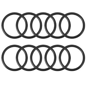 uxcell Nitrile Rubber O-Rings, 19.6mm OD 16mm ID 1.8mm Width, Metric Sealing Gasket, Pack of 10