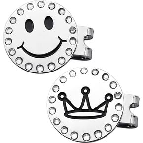 Golf Ball Markers Cap Clips Set
