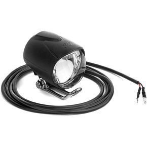Electric Bicycle Headlight E-Bike Headlamp Waterproof 6V Bike LED Light for Mid Drive Front Light with Horn