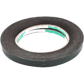 uxcell 2pcs 5mm x 0.5mm Self Adhesive Shock Resistant Anti-noise Foam Tape 10M Length