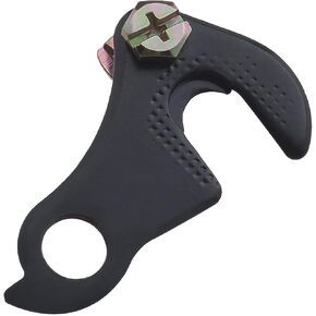 1pc/2pcs Bike Rear Gear Mech Derailleur Hanger Black Metal Tailhook Dropout Adapter with Bolt for Most MTB Bicycle in Kuwait