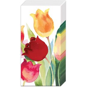 Boston International Bulk 4-Ply Pocket Tissues, Bundle of 6 Packs of 10 Tissues (Save the Bees!)