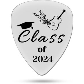 Guitar Pick Gifts for Men Women Guitar Picks for Boys Men Graduates Musician Gifts Jewelry Senior Grad Gift High school College Graduates Gifts for Men Boyfriend Musician Guitar Player