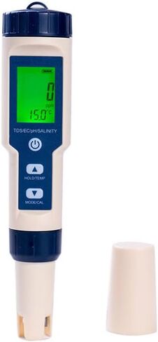Digital pH Meter with ATC pH Tester, 3 in 1 pH TDS Temp 0.01 Resolution High Accuracy Pen Type Tester, Pocket Size Water Quality Tester for Drinking Water, Wine, Spas, Aquariums in Saudi Arabia
