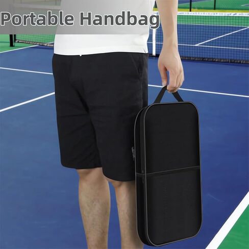 حقيبة ظهر Pickleball، حقيبة مجداف Pickleball، حقيبة مضرب Oxford Pickleball مقاومة للماء للرجال والنساء، تناسب مجدافين و4 كرات، غطاء مجداف Pickleball حقيبة محمولة in Saudi Arabia
