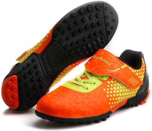 Kids Soccer Shoes Turf Outdoor Boys Girls TF Football Little Big Child Soccer Cleats in Saudi Arabia