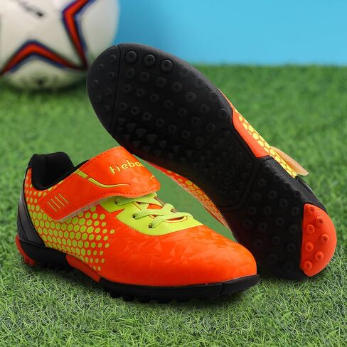 Kids Soccer Shoes Turf Outdoor Boys Girls TF Football Little Big Child Soccer Cleats in Saudi Arabia