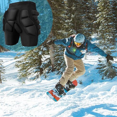 3D حماية الورك EVA وسادات بعقب السراويل الواقية المبطنة - وسادة تحطم للتزلج على الجليد والتزلج على الجليد in Kuwait