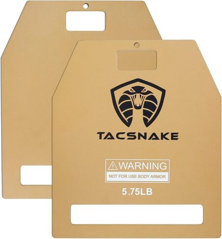 Tacsnake Weight Vest Plates 5.75 LB/ 8.75 LB/ 14.75 LB Pair for Weighted Vest, Strength Training, Running, Workout in Saudi Arabia