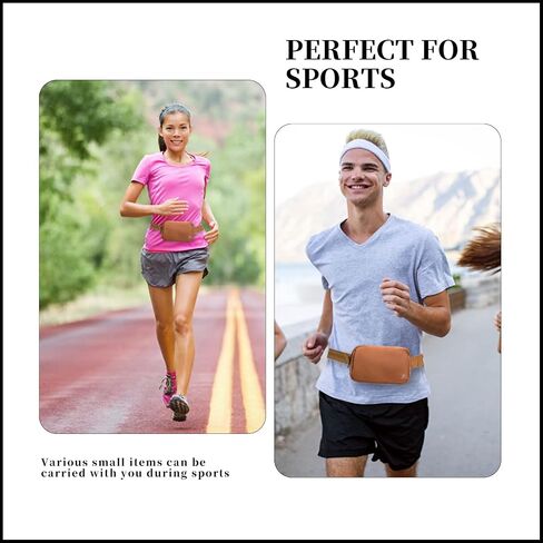 Fanny Packs,Belt bag for Women，running belt with Adjustable Strap，everywhere belt bag for Running Outdoors Workout Travel Hiking Cycling (nylon, black) in Saudi Arabia