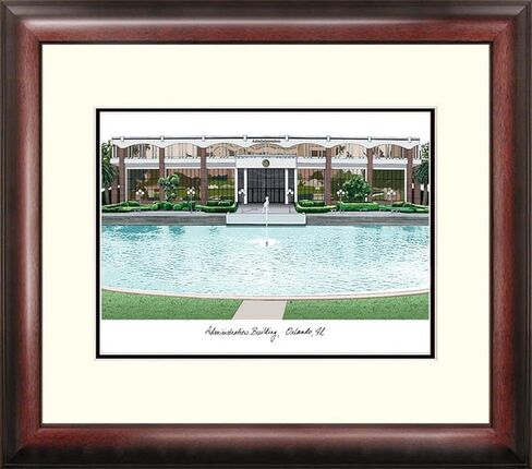NCAA Central Florida Golden Knights Alumnus Framed Lithograph in Saudi Arabia