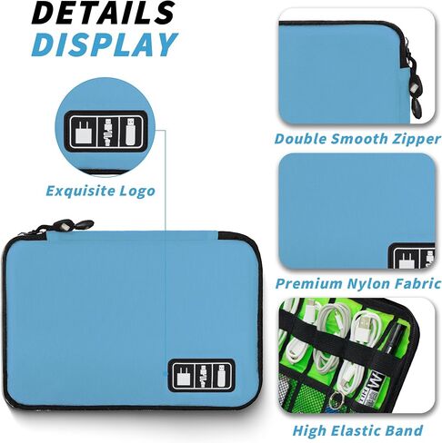 Electronics Organizer,Travel Cord Organizer Pouch,Cable Organizer Bags in Saudi Arabia
