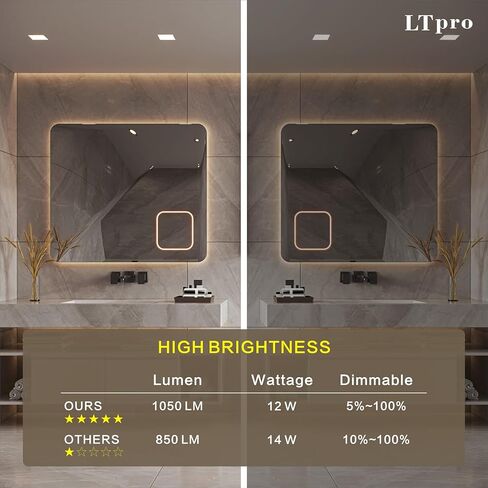 4 Inch Square Led Recessed Ceiling Light Black with Junction Box,Dimmable Ceiling Light Selectable 2700K-5000K,Square Recessed Led Lighting for Shower,Square Recessed Lighting(1 Pack) in Kuwait