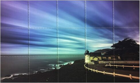 Night View of Art Colored Bridge 15 Pack Acoustic Foam Panel Wedge Studio Soundproofing Wall Tiles 12" X 12" in Saudi Arabia
