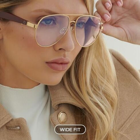 Lucyd - نظارات صوت بلوتوث - نظارات ذكية للرجال والنساء مع حماية من الأشعة فوق البنفسجية - أذن مفتوحة، ميكروفونات لاسلكية بخاصية إلغاء الضوضاء، مكبر صوت رباعي، مساعد صوتي متوافق - Darkside XL in Kuwait