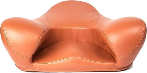 Alexia Meditation Seat "Ergonimically Correct for the Human Physiology" Zen Yoga Ergonomic Chairs Foam Cushion Home or Office (Black - Vegan Leather) in Saudi Arabia