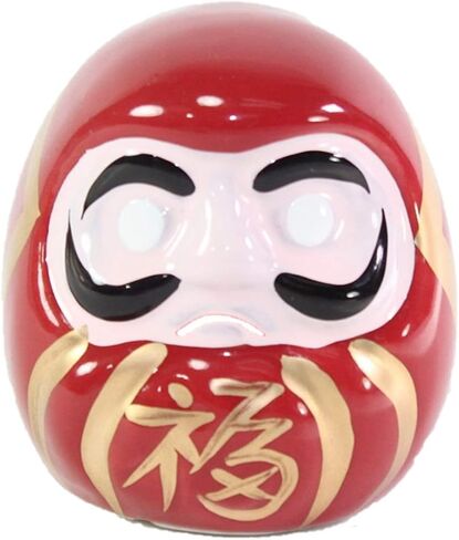 دمية داروما يابانية صغيرة متمنية عيون فارغة من البورسلين مقاس 2 بوصة in Kuwait