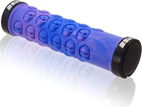 Mountain Bike Handlebar Grips Dual Lock-on TPR Grips for MTB BMX Folding Bike in Saudi Arabia
