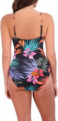 Jessica Simpson Womens Midweight Textured One Piece Swimsuit in Saudi Arabia