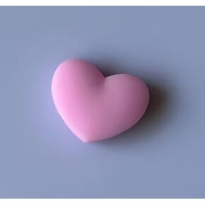 Fluorescent Pink Heart Shape The Heart Shape Tennis Racket Vibration Dampener Soft Silicon Racket Dampener Cartoon Shape Tennis Racquet Shock Absorbers Tennis Racket for Racquetball