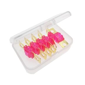 125A, 125A Fuse, T125A Fuse, AMI Fuse 125A, 125 amp AMI Fuse, 125A AMI Fuse, 125A AMI Bolt 32V, 125A ANS Bolt, 125A AMP Midi Fuses Suitable for Automotive and Marine Audio and Video Systems (6 PCS)