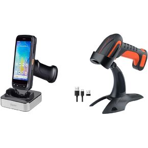 Tera Android Barcode Scanner Zebra SE4710 Android 9 BT 4.0 8000mAh 4G Wi-Fi GPS Rugged 1D/2D/QR PDA Handheld Mobile Computer for Warehouse
