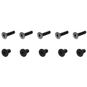 uxcell Countersunk Head Hex Socket Screws, M3x6mm and M3x8mm 10.9 Carbon Steel Black 100pcs