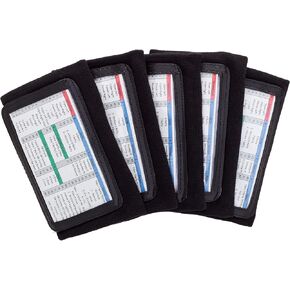 WristCoaches Football Play Wristbands - Adult Quarterback Gear - Wristband Playbook - Softball Wristbands for Signs - Soccer, Baseball & Catchers Wristband - QB Play Card Wrist Band Training Equipment
