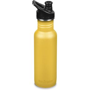 KLEAN KANTEEN Heavenly Pink Classic Water Bottle with Sport Cap, 1 EA