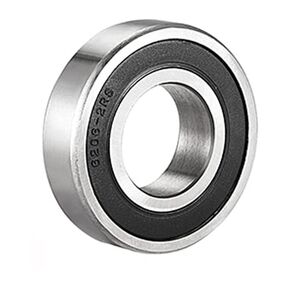uxcell 6206-2RS Ball Bearing 30mm x 62mm x 16mm Double Sealed 180206 Deep Groove Bearings, Carbon Steel (Pack of 2)