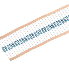 uxcell 50Pcs 180 Ohm Resistor, 1/2W 1% Tolerance Metal Film Resistors, Lead, 5 Bands for DIY Electronic Projects and Experiments
