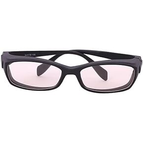 Dry Eyes Relief Eyeglasses, Blue Light Blocking, Moisture Chamber Glasses, Computer Reading/Gaming/TV/Phones Glasses for Men/Women, Anti Eyestrain for Large Frame (Black)