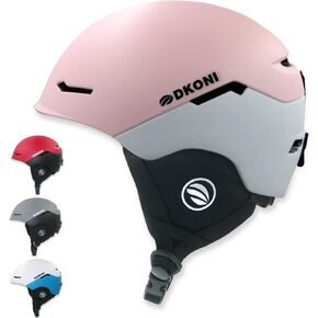 DKONI Ski Helmet Adults Snowboard Helmet:Snow Sports Helmets for Men Women Youth