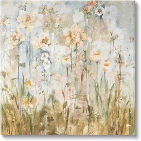 Stupell Industries Varied Blooming Flowers Among Grasses Boho Painting Canvas Wall Art, Design By Jill Martin