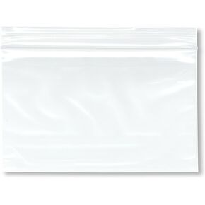 Plymor 5" x 3" (Pack of 200), 2 Mil Zipper Reclosable Plastic Bags