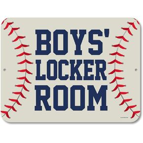 Honey Dew Gifts, Soccer Players Enter Here, 9 inch by 12 inch, Metal Sign Post, Wall Hanging Sign, Soccer Decor, Door Signs for Home, Soccer Gift, Sports Room Decor for Boys, HDG-1469