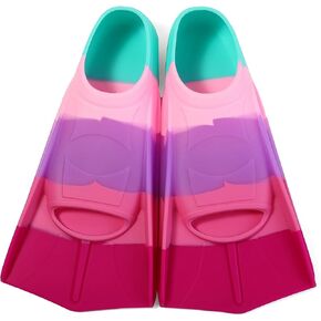 Kids Swim Fins,Short Youth Swimming Flippers for Pool Lap Swimming and Training for Girls Boys