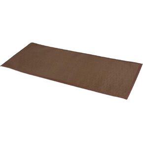 BIRDROCK HOME Indoor Outdoor Floor Runner Rug - Non Slip Rubber Backing - Floor Mat for Kitchen Hallway - Living Room, Porch, Bathroom or Office Use - 24 x 60 Inches - Patio Décor - Tan
