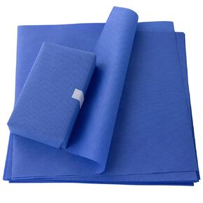 100PCs SMMS Sterilization Wrap Sheet 12" x 12" by VASTMED | Autoclave Non-Woven 60g Sterilization Wrap for Surgical Instruments | Non-Sterile Sterilization with Steam & EO