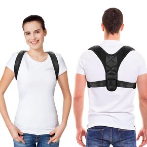 FitTrends Back Support Brace Posture Corrector for Women and Men, straightener for Lower Back Pain Relief, stretcher, Lumbar Support