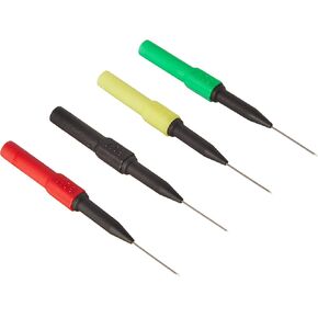 Electronic Specialties 618 Green/Yellow/Red/Black 3.25 x 0.25 x 0.25 Mini Back Probe/Wire Piercer