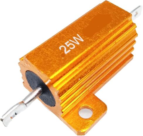 2 قطعة 1.5 أوم 25 واط من الألومنيوم المقاومات المعدنية السلكية in Kuwait