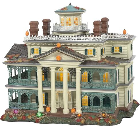 Department 56 Snow Village Halloween Disneyland Haunted Mansion in Saudi Arabia