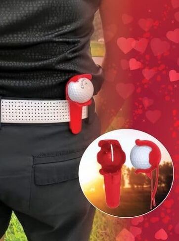 Golf Ball Holder & Ball Marker for Waistband and Belt - Unique Golf Accessory Gift for Men, Women, & Kids in Saudi Arabia