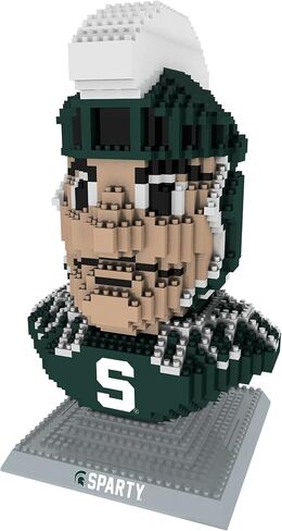 FOCO NCAA Unisex-Adult NCAA BRXLZ 3D Blocks Mascot Bust Puzzle Set in Saudi Arabia